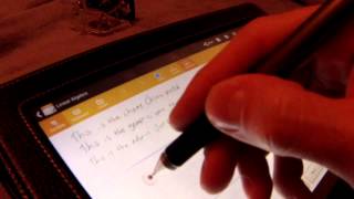 Adonit Jot Pro with ASUS Transformer Pad Infinity TF700T review [upl. by Russi]