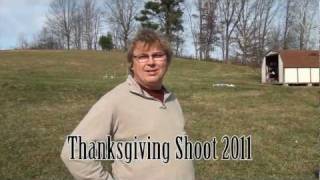 Thanksgiving Shoot 2011 Chilhowie Virginia [upl. by Atikahs861]