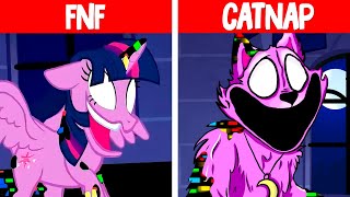 Dusk Till Dawn  CATNAP Vs Sparkle  FNF x Poppy Playtime Chapter 3  Friday Night Funkin [upl. by Alfons455]