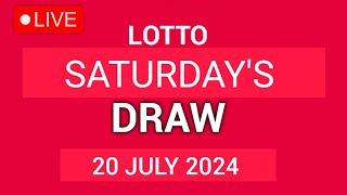 Uk Lotto Draw Live Results from Saturday 20 July 2024 [upl. by Ibok]