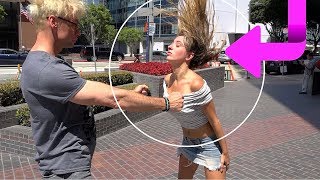 STEALING PEOPLES WALLET  Disappearing MAGIC Trick Prank [upl. by Nahsad]