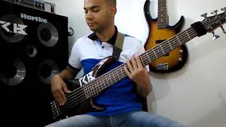 Intro toño rosario Bass Cover Ruber Bass [upl. by Nnawtna]