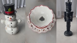 Villeroy amp Boch Christmas Snowman cookie jar UNBOXING [upl. by Akimahs]