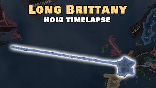 What if Brittany was LONG  HOI4 Timelapse [upl. by Aeret]