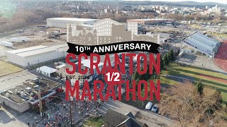 Scranton Half Marathon 2023  Official Race Video [upl. by Elleb523]