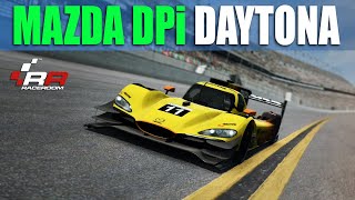 HOTLAP  SETUP  Mazda RT24 DPi at Daytona  134941  Raceroom [upl. by Esinehs814]