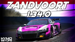 Zandvoort Hotlap  SETUP  1340  Audi R8 LMS EVO II  Assetto Corsa Competizione v195 [upl. by Koressa811]