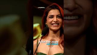 Samanthas⚡ Greatest Advice For Womens Samantha Ruth Prabhu Speech  Iifa Awards 2024 [upl. by Aniaj]