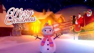 We Wish You a Merry Christmas New Year 2022 Greetings amp Wishes Santa Xmas Video Greetings [upl. by Okika]