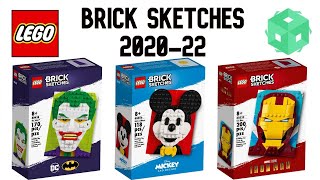 LEGO Brick Sketches 202022 [upl. by Ydoow355]