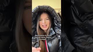 Black long down puffy coat with a hood Moncler long down jacket Длинный пуховик Moncler [upl. by Weisman]