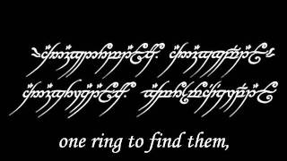 Ash Nazg  The One Ring [upl. by Nomi]