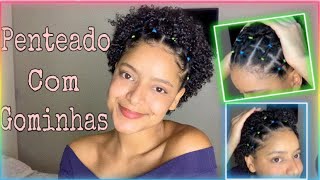 PENTEADO PARA CABELO CACHEADO CURTO [upl. by Ettennad]