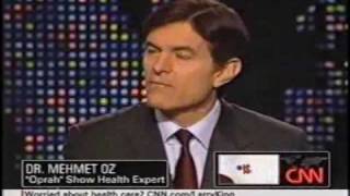 Dr Oz on Larry King  Holistic Health Care Reform [upl. by Letreece]