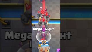 Can Mega Knight Save The Tower From The Golems [upl. by Aihsekan]