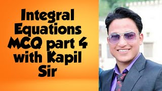 Important MCQ on Integral Equations [upl. by Ernesto4]