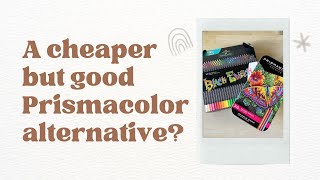 Black Edition vs Prismacolor  Review FaberCastell Black Edition 100 Pencils  Adult Coloring [upl. by Weatherley]