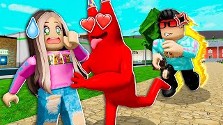 BANBAN Has A CRUSH On My GIRLFRIEND Roblox [upl. by Acinnad]