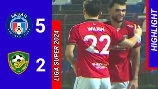 HIGHLIGHTS  SABAH FC 5  2 KEDAH FC  LIGA SUPER 20242025 [upl. by Hills971]