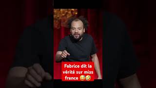 Fabrice dit la vérité sur miss france clip edit pourtoi fyp humour humoriste Fabrice eboué [upl. by Idna797]