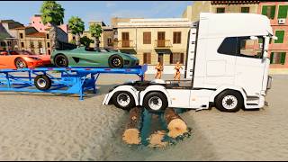 Trucks vs Speed Bumps amp others 32 BeamNGdrive [upl. by Cleve]