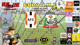 COPA AME AO VIVO E COM IMAGENS  ARAÇATUBA FUTEBOL CLUBE X PREFEITURA DE BIRIGUI  SUB14 [upl. by Archaimbaud632]