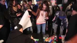 Diox Bisz Zeus  spotkanie z fanami w California Skateshop 12042013 [upl. by Armalla]