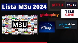 🟢Melhor Lista M3U 2024 Lista M3u Lista M3u Para Iptv Lista M3U Para Smartone Iptv M3u Iptv M3ui [upl. by Kiele88]