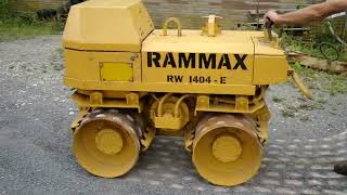 Rammax Grabenwalze RW 1403 mit E Start [upl. by Susi]