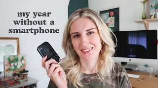 one year without a smartphone  dumb phone QampA [upl. by Amadis]