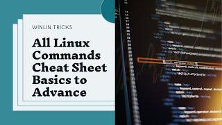 All Linux Commands cheat sheet Basics to Advance linux linuxcommands linuxcommandline [upl. by Takeshi]