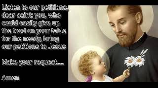 PRAYER TO ST CAJETAN  PATRON OF JOB SEEKERS [upl. by Antony]