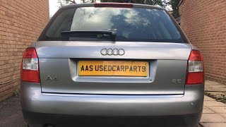 Audi A4 b6 driver door lock barrel removal [upl. by Aihtenyc945]