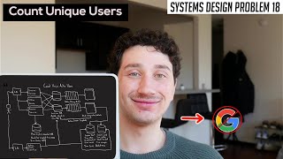 18 Count Unique Active Users  Systems Design Interview Questions With ExGoogle SWE [upl. by Varney]