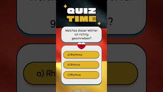 IQTest challenge quiz deutsch lernen facts wissen knowledge iqtest iq intelligence [upl. by Theodosia507]