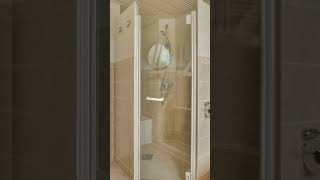 Glass shower door  okc glass  interiordesign glass showerdoors [upl. by Frechette49]