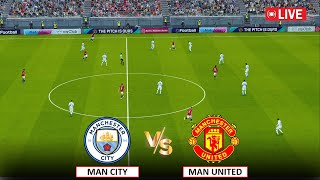 🔴LIVE  MANCHESTER CITY vs MANCHESTER UNITED I FINAL I COMMUNITY SHIELD I eFOOTBALL PES 21 GAMEPLAY [upl. by Yauqram]