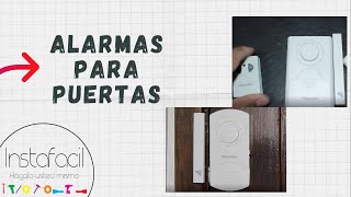 Cómo instalar Alarma para Puerta [upl. by Cadmarr]