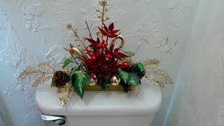 Haz Bonito Adorno Navideño para tu Baño  Navidad Manualidades DIY [upl. by Anirroc]