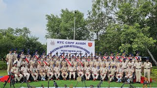 Passing Out Parade CRPF RTC Batch 2024 Avadi CRPF youtubevideos pop [upl. by Aderb]