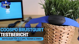 CooSpo Brustgurt im Test Der Pulsgurt für ALLE Sportuhren Apps und IndoorTrainer Swift Garmin [upl. by Daht340]