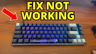 How To Fix Ducky Keyboard Not Working [upl. by Nauqe80]