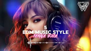 Best Edm song female vocal  no copyright vh music gallery  house music edmmusic [upl. by Ahseikal837]