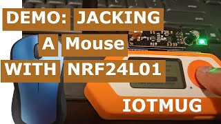 Jacking My Own Mouse via NRF24L01 with Flipper Zero [upl. by Gnas]