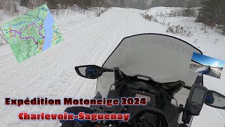 Motoneige 2024 CharlevoixSaguenay [upl. by Elvin]