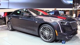 2019 Cadillac CT6 V Sport  Exterior and Interior Walkaround  Debut 2018 New York Auto Show [upl. by Florri]