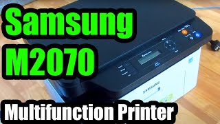 Samsung M2070 Multifunction Laser printer Unboxing Quick Review [upl. by Coletta]