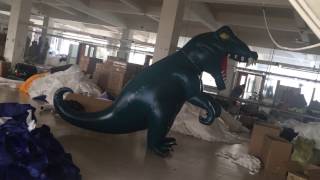 wwwhiinflatablecom party decoration inflatable dinosaur costume [upl. by Aceber]