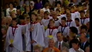 Eucharistieviering Goes 1991 Intredelied [upl. by Everest]