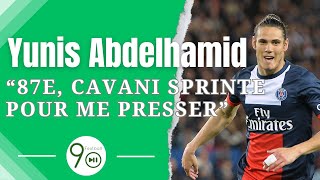 Abdelhamid vs Cavani  quot87e minute  il sprinte derrière moi et crie pour me presser quot 🤣 [upl. by Enileuqkcaj]